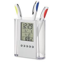 PORTAPENNE OROLOGIO E TERMOMETRO